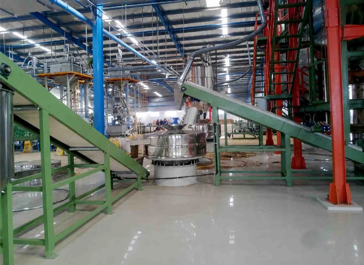 Mobile Interconnected Industrial Deck Conveyor System